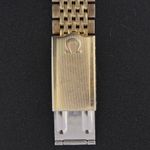 Omega Seamaster 196.0075 (1976) - White dial 35 mm Gold/Steel case (8/8)