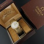 Omega Seamaster 196.0075 (1976) - White dial 35 mm Gold/Steel case (3/8)