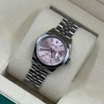 Rolex Lady-Datejust 279160 (2024) - Pink dial 28 mm Steel case (8/8)