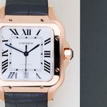 Cartier Santos WGSA0019 (2026) - Silver dial 39 mm Rose Gold case (5/8)
