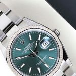 Rolex Datejust 36 126234 (2024) - Groen wijzerplaat 36mm Staal (3/8)