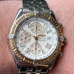 Breitling Crosswind Chronograph D13355 (1996) - 43mm Goud/Staal (10/10)