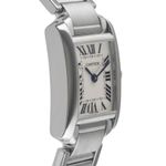 Cartier Tank Française W50012S3 (2005) - Zilver wijzerplaat 20mm Witgoud (7/8)