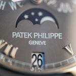 Patek Philippe Annual Calendar 5056P (2004) - Grijs wijzerplaat 37mm Platina (4/8)