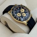 Rolex Daytona 116518LN (Unknown (random serial)) - Black dial 40 mm Yellow Gold case (7/8)