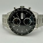 TAG Heuer Carrera Calibre 16 CV201AG.BA0725 (2014) - Black dial 41 mm Steel case (2/8)
