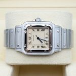 Cartier Santos Galbée 1564 (2000) - White dial Unknown Steel case (5/7)