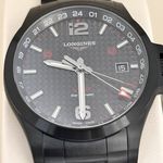 Longines Conquest L3.728.2.66.6 (2026) - Black dial 43 mm Steel case (1/9)