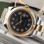 Rolex Datejust II 116333 (2010) - Black dial 41 mm Gold/Steel case (2/8)