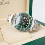 Rolex Submariner Date 116610LV (2017) - Green dial 40 mm Steel case (5/8)