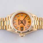 Rolex Lady-Datejust 79178 (1997) - Orange dial 26 mm Yellow Gold case (6/8)
