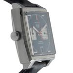 TAG Heuer Monaco Calibre 11 CAW211P.FC6356 (Onbekend (willekeurig serienummer)) - Blauw wijzerplaat 39mm Staal (7/8)