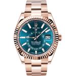 Rolex Sky-Dweller 326935 (2024) - Grey dial 42 mm Rose Gold case (1/1)