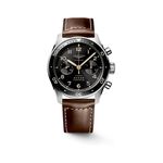 Longines Spirit L3.821.4.53.2 (2024) - Zwart wijzerplaat 42mm Staal (1/1)