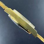 Omega Genève 166.099 (1971) - White dial 35 mm Gold/Steel case (6/8)