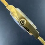 Omega Genève 166.099 (1971) - White dial 35 mm Gold/Steel case (5/8)