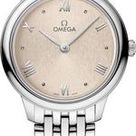 Omega De Ville 434.10.28.60.09.001 (2024) - Geel wijzerplaat 27mm Staal (1/1)