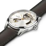 Hamilton Jazzmaster Open Heart H32675551 (2024) - Zilver wijzerplaat 40mm Staal (3/6)