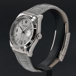 Rolex Datejust 36 116139 (2006) - Silver dial 36 mm White Gold case (4/8)