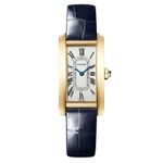 Cartier Tank Américaine WGTA0299 (2025) - Zilver wijzerplaat 35mm Geelgoud (1/1)