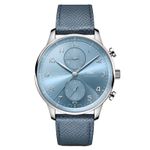 IWC Portuguese Chronograph IW371626 (2024) - Blauw wijzerplaat 41mm Witgoud (1/1)