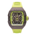 Davis Elvin DR05-X3 (Onbekend (willekeurig serienummer)) - Transparant wijzerplaat 40mm Titanium (1/5)