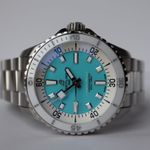 Breitling Superocean A17377211C1A1 (2024) - Turquoise wijzerplaat 36mm Staal (2/8)