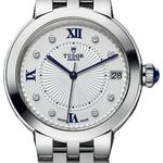 Tudor Clair de Rose 35800 (2026) - Zilver wijzerplaat 34mm Staal (1/1)