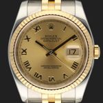Rolex Datejust 36 116233 (2003) - 36 mm Gold/Steel case (2/8)