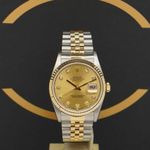 Rolex Datejust 36 16233 (1995) - Goud wijzerplaat 36mm Goud/Staal (1/7)