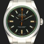 Rolex Milgauss 116400GV (2017) - 40 mm Steel case (2/8)