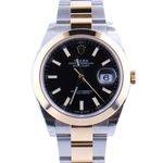 Rolex Datejust 41 126303 (2024) - Zwart wijzerplaat 41mm Goud/Staal (1/1)