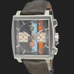 TAG Heuer Monaco Calibre 12 CAW2113 (2009) - 39mm Staal (1/8)