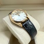 Rolex Oyster Perpetual 1002 (1966) - Silver dial 34 mm Yellow Gold case (5/14)