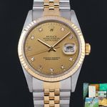 Rolex Datejust 36 16233 (1989) - 36 mm Gold/Steel case (1/8)