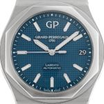 Girard-Perregaux Laureato 81010-11-431-11A (2021) - Blauw wijzerplaat 43mm Staal (2/6)