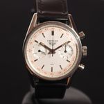 Heuer Carrera 3647t (1967) - Silver dial 36 mm Steel case (1/5)