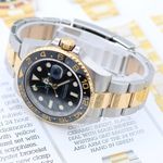 Rolex GMT-Master II 116713LN (Unknown (random serial)) - Black dial 40 mm Gold/Steel case (4/8)