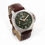 Panerai Luminor 1950 PAM00715 (2024) - Green dial 44 mm Platinum case (4/8)