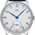 IWC Portuguese Automatic IW358304 (2026) - Silver dial 40 mm Steel case (1/7)