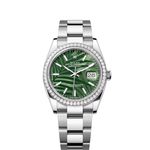 Rolex Datejust 36 126284RBR (2024) - Green dial 36 mm Steel case (1/1)