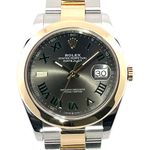 Rolex Datejust 41 126303 (2019) - Grey dial 41 mm Gold/Steel case (1/8)