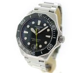 TAG Heuer Aquaracer 300M WBP5116.BA0013 (2024) - Groen wijzerplaat 42mm Staal (1/7)