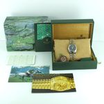 Rolex Datejust 31 68273 (1995) - Blue dial 31 mm Gold/Steel case (6/8)