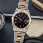 Rolex Oyster Perpetual Date 15223 (1996) - 34 mm Gold/Steel case (1/8)