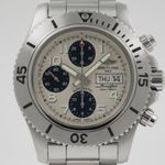 Breitling Superocean Chronograph Steelfish A13341C3.G782.162A (2015) - Zilver wijzerplaat 44mm Staal (1/4)