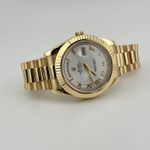 Rolex Day-Date II 218238 (2009) - White dial 41 mm Yellow Gold case (5/8)