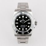 Rolex Submariner No Date 114060 (2019) - Zwart wijzerplaat 40mm Staal (1/6)