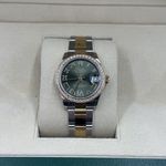 Rolex Datejust 31 278383RBR (2024) - Green dial 31 mm Steel case (4/8)