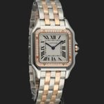 Cartier Panthère W3PN0007 (2024) - Wit wijzerplaat 37mm Goud/Staal (4/8)